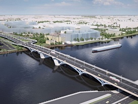 Строительство Большого Смоленского моста стартует в IV квартале 2023 года
