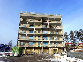 В России могут появиться деревянные многоэтажки.