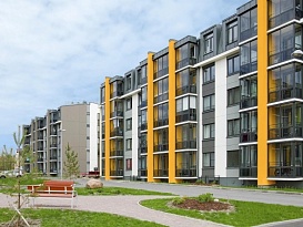 Новые квартиры в малоэтажном ЖК в Пушкине.