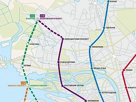 В Петербурге подготовили планы по двум новым участкам метрополитена