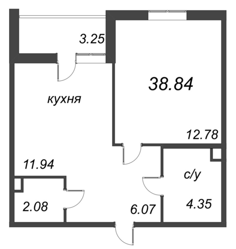 Продажа 1-комнатной новостройки, Бугры, Дорога в Мурино